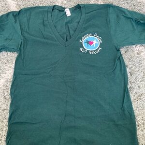 Kappa Delta Girl Scouts Green Shirt XS